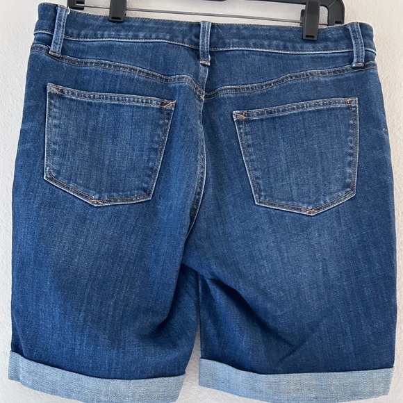 Talbots Dark Blue Navy Girlfriend Shorts (size 8) - Picture 3 of 4
